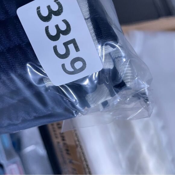 Oxford Fulham Double Stripe Track Pants Men XL Navy Pintuck Pullon Drawstring - Picture 13 of 13